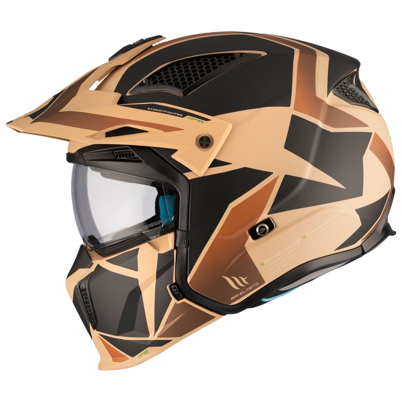 Jethelm MT Streetfighter SV S P1R B9 schwarz-braun-beige