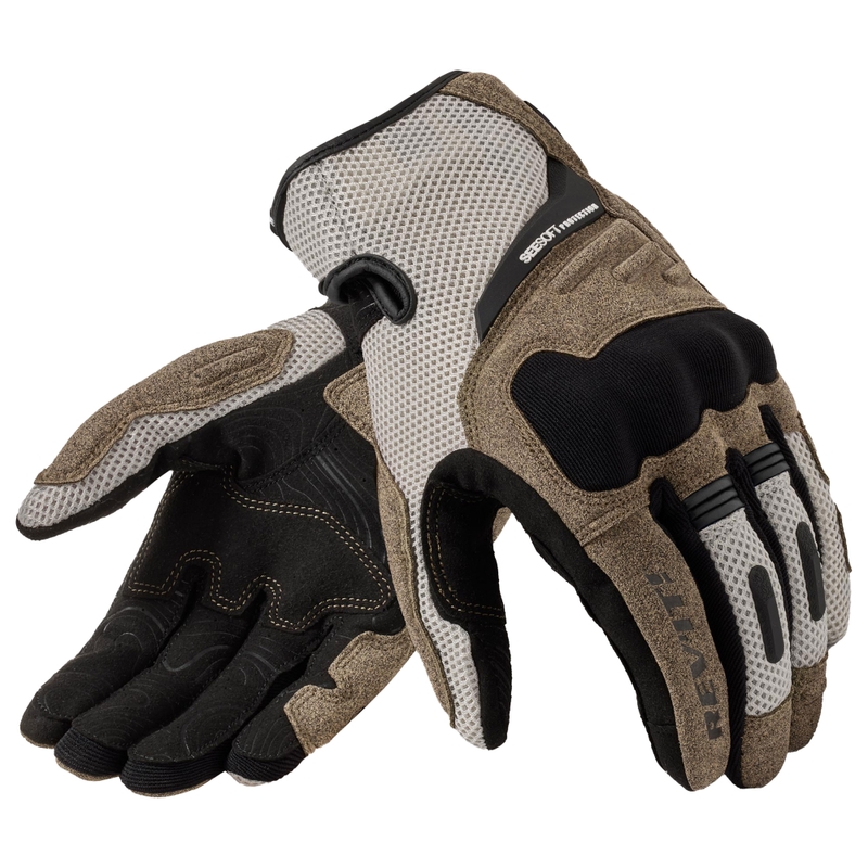 Revit Cavern Damen Motorradhandschuhe sand-schwarz