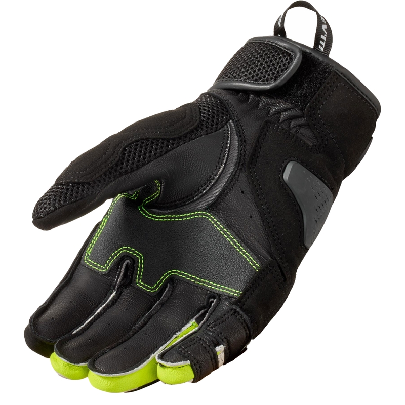 Revit Blaze Motorradhandschuhe hellgrau-fluogelb