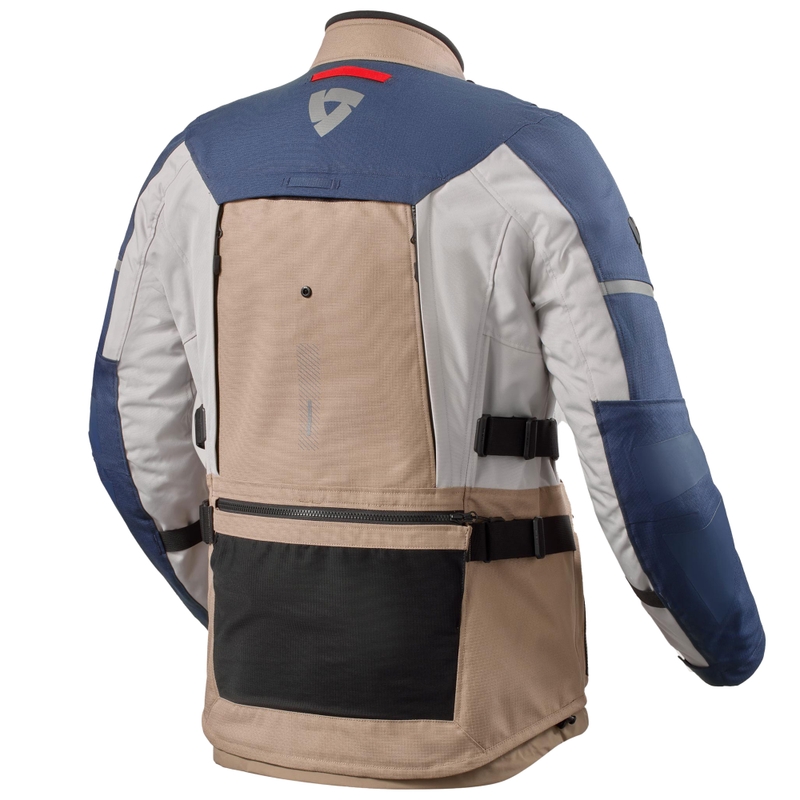 Revit Sand 5 H2O Motorradjacke sandblau