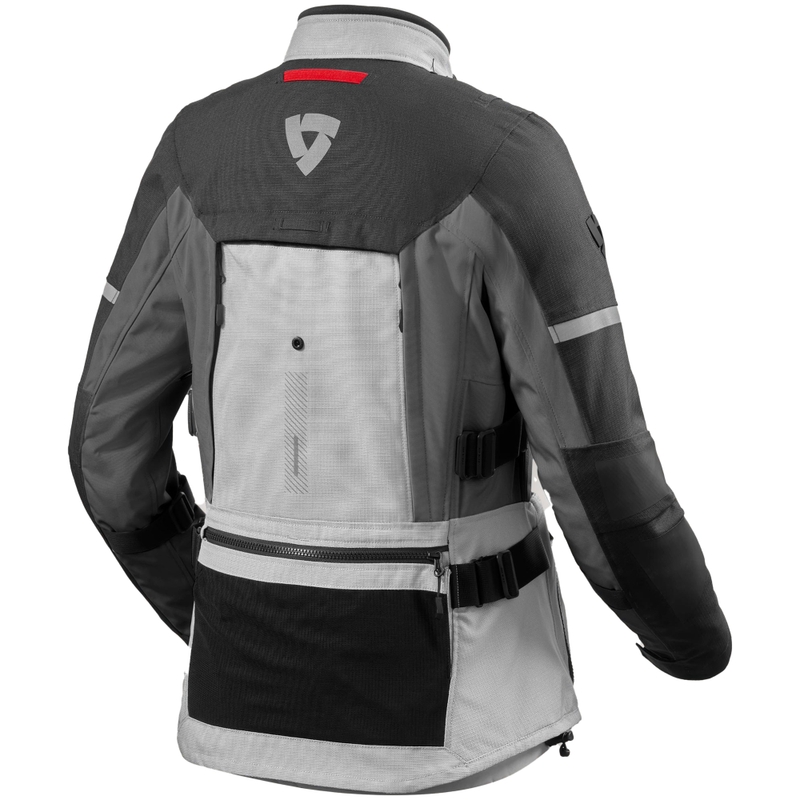 Revit Sand 5 H2O Damen Motorradjacke silber-anthrazit