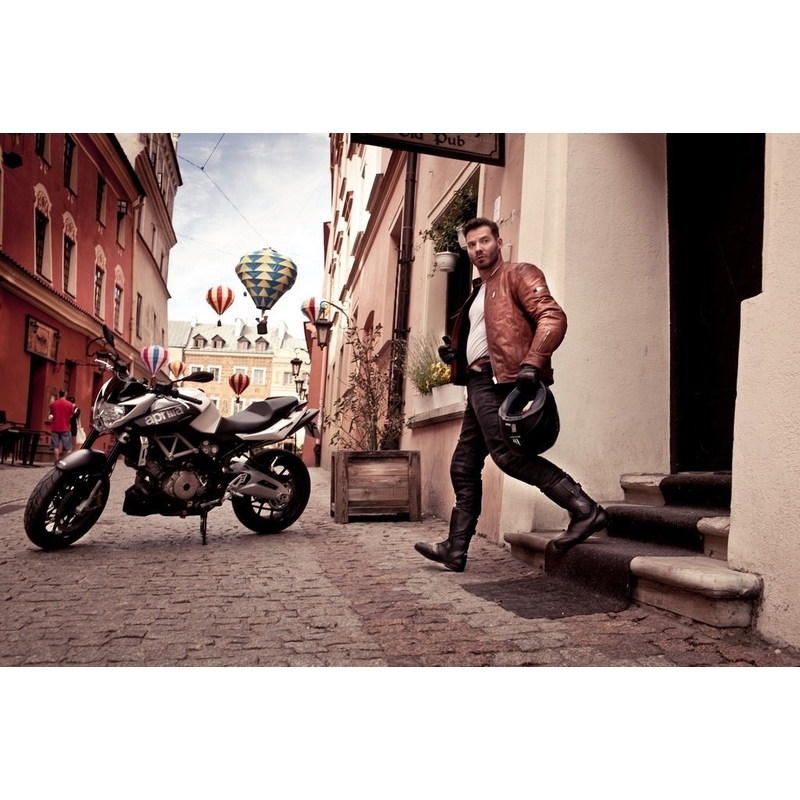 Moto Jacke Shima Hunter+ braun Ausverkauf