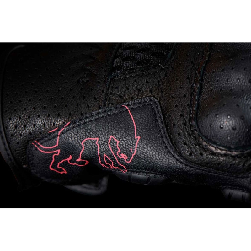 Damen Motorradhandschuhe Furygan TD Air Lady schwarz-weiß-pink