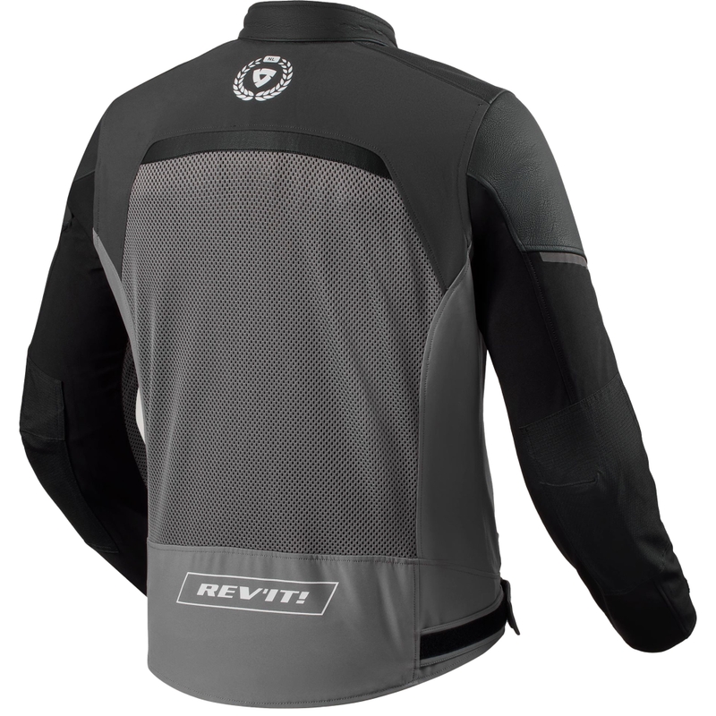 Revit Swiftblade Motorradjacke schwarz-rot