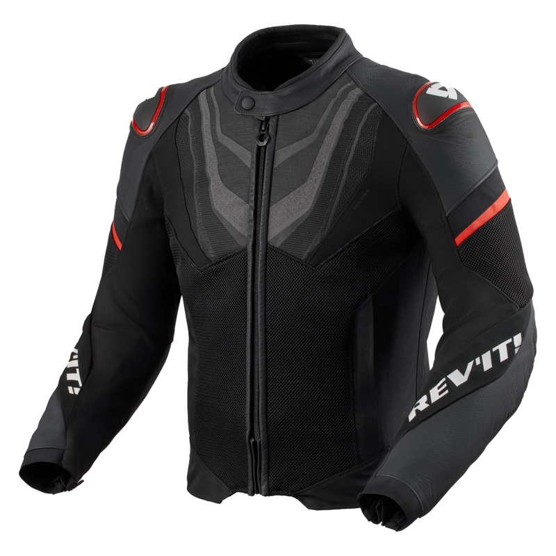 Motorradjacke Revit Mantis 3 H2O schwarz-rot