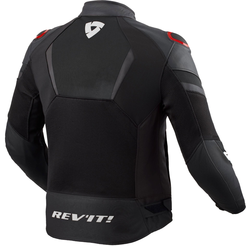 Motorradjacke Revit Mantis 3 H2O schwarz-rot