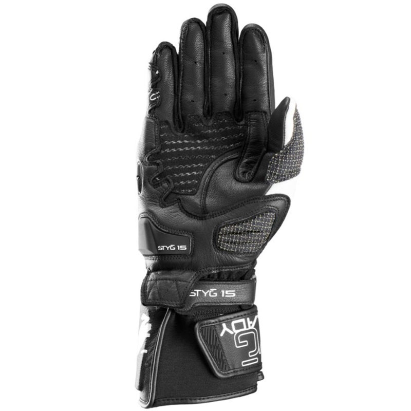 Damen Motorradhandschuhe Furygan Styg 15 Lady schwarz-weiß