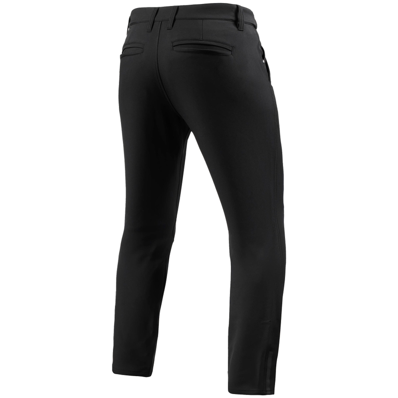 Revit Chino Mason Slim Motorradjeans Schwarz