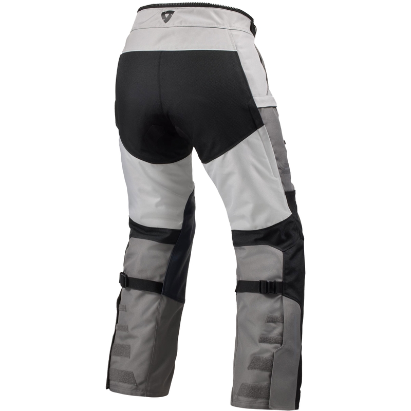 Revit Sand 5 H2O Damen Cropped Motorradhose silber-schwarz