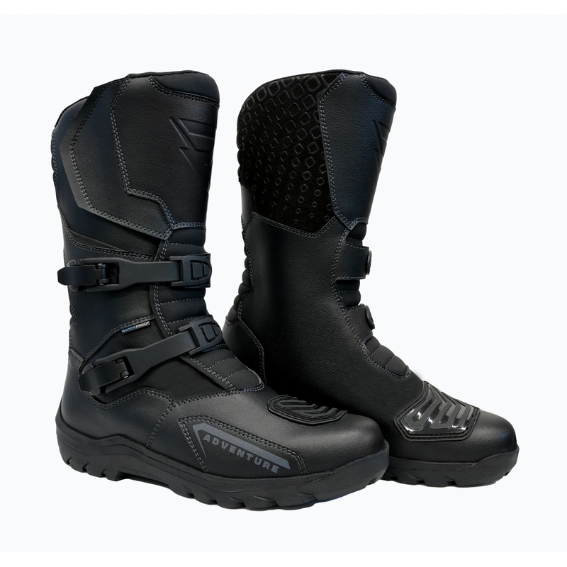 Street Racer Adventure WP Motorradstiefel schwarz - II. Qualität