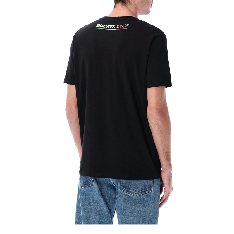 Ducati Scratched Texture T-Shirt schwarz
