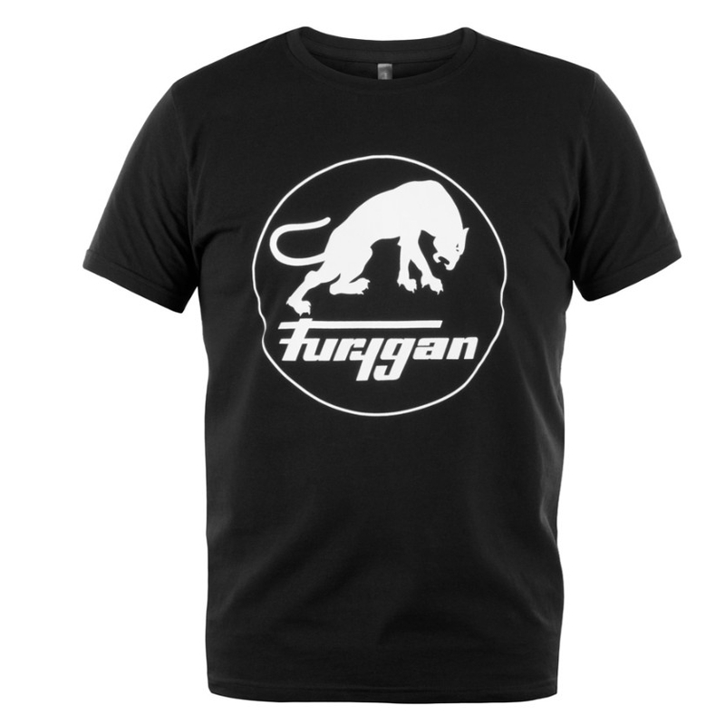 Furygan Corpo TS Logo T-Shirt schwarz-weiß