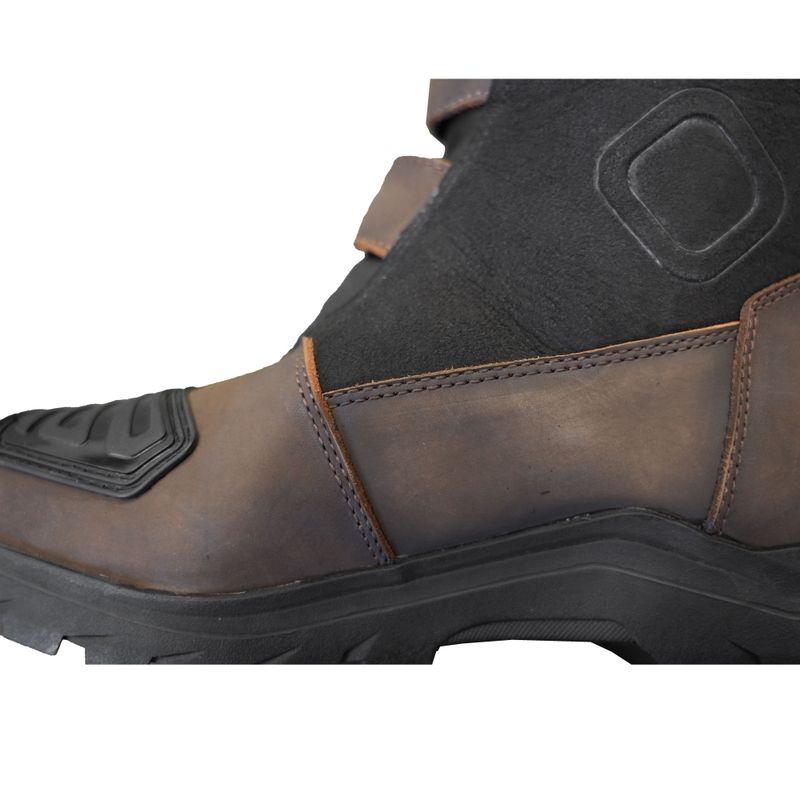 Street Racer Adventure Low WP Motorradstiefel braun - II. Qualität