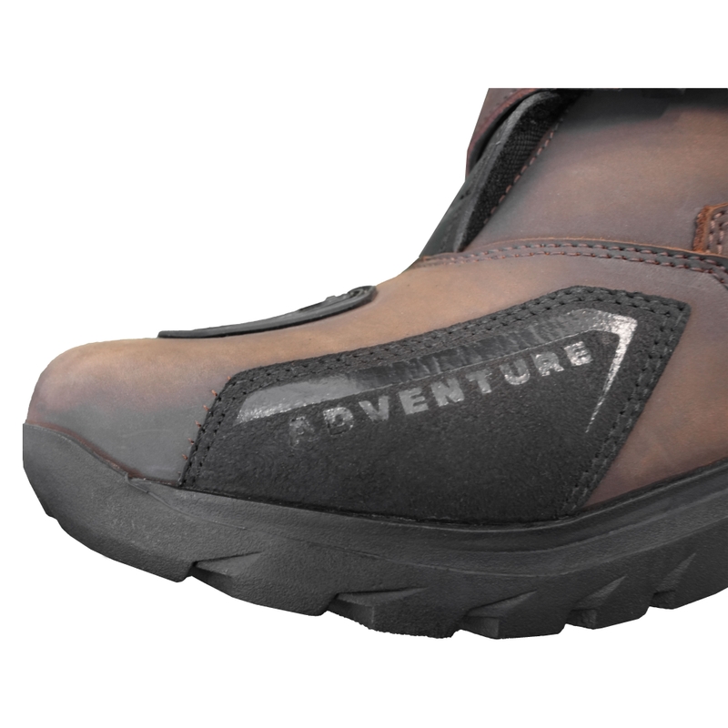 Street Racer Adventure Low WP Motorradstiefel braun - II. Qualität
