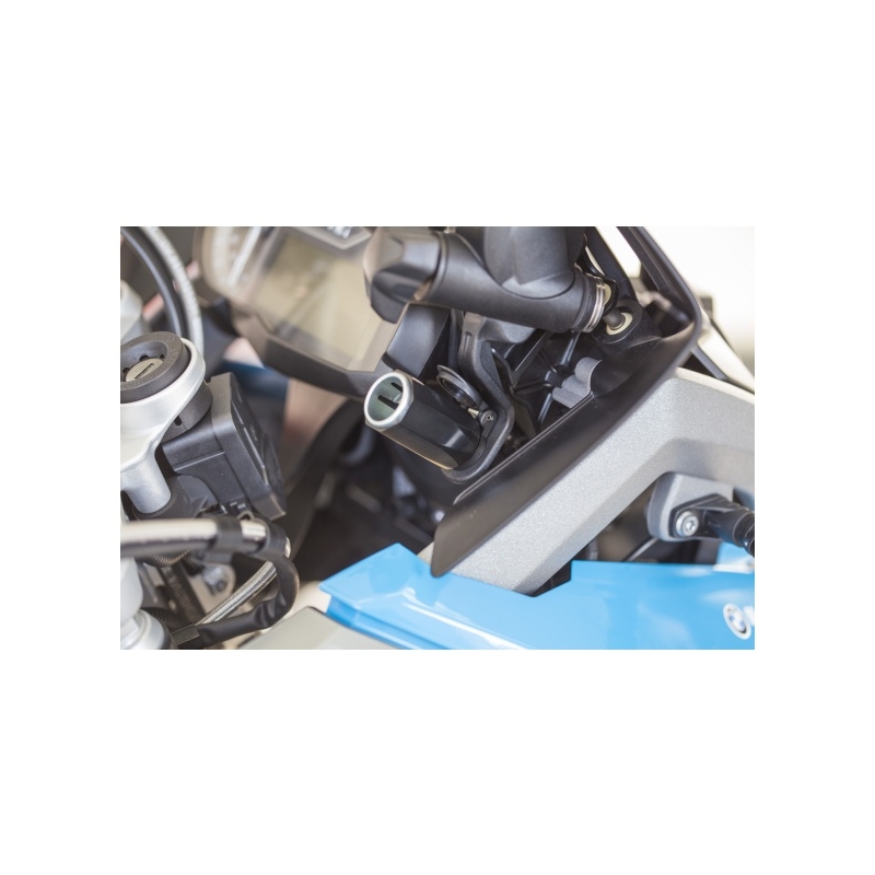 DIN-Adapter von kleiner Motorradsteckdose auf Auto-Steckdose