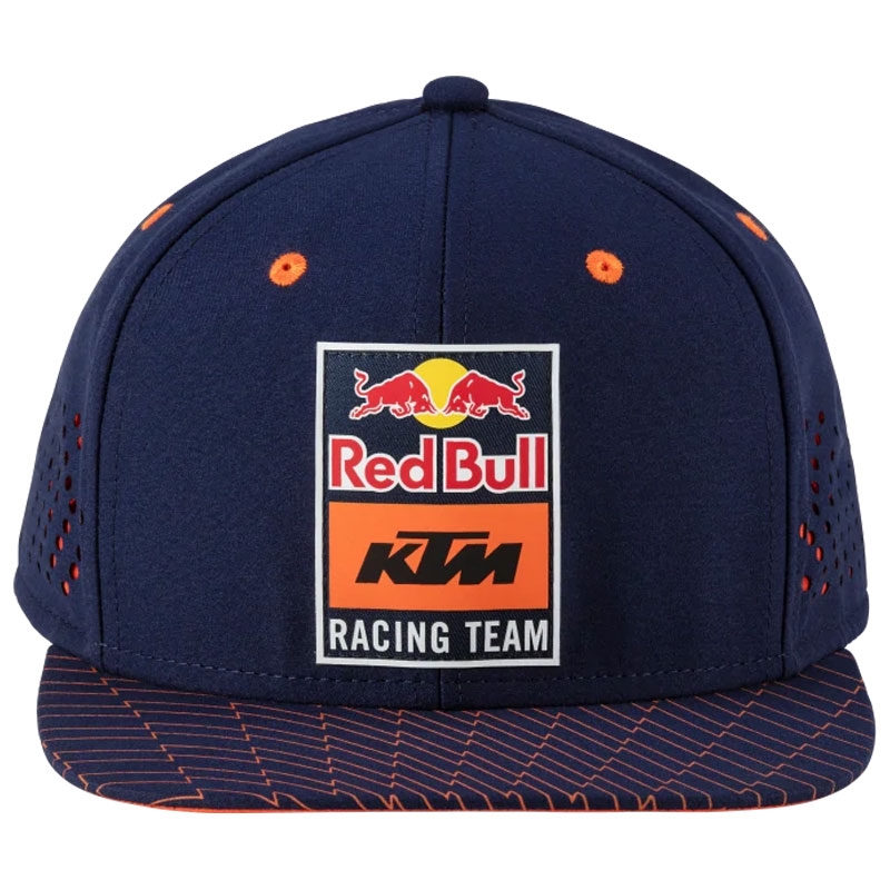 KTM Red Bull Racing Grid Flatcap blau-orange