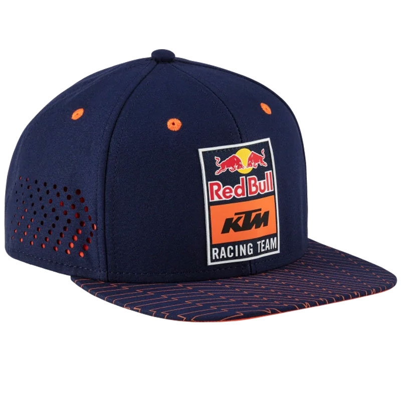KTM Red Bull Racing Grid Flatcap blau-orange
