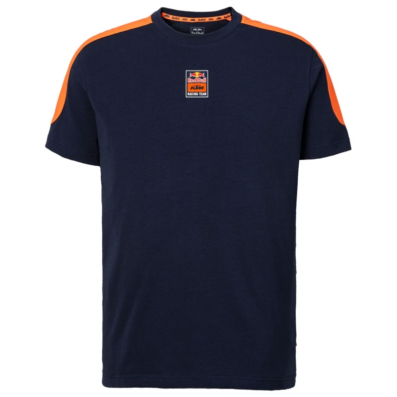 KTM Red Bull Racing Grid T-Shirt blau-orange
