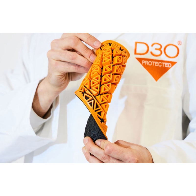 Furygan D3O® GHOST™ L2 Ellbogen- und Knieschoner, 2 Stück, orange