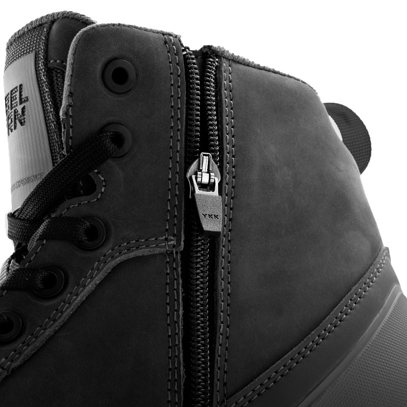 Rebelhorn Spike Motorradstiefel aus Leder, schwarz