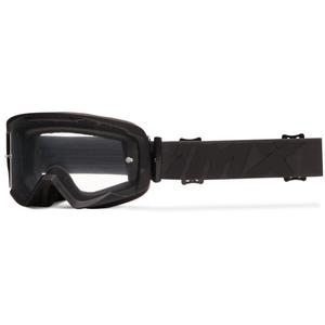 iMX Endurance Flip Motorradbrille schwarz-schwarz mit klarem Plexiglas