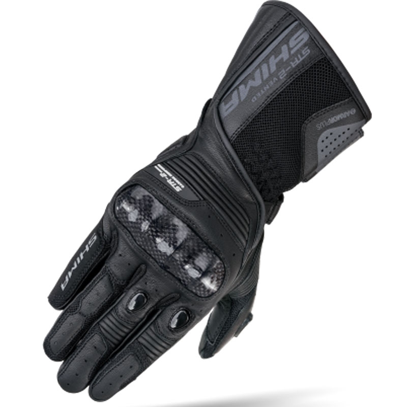 Shima STR-2 Vent Motorradhandschuhe schwarz