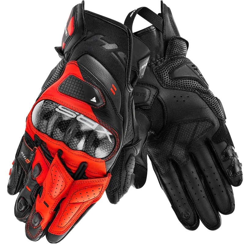 Shima XRS-3 Motorradhandschuhe rot