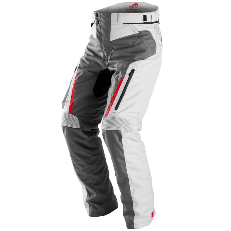 Furygan Killington Motorradhose grau-beige-rot