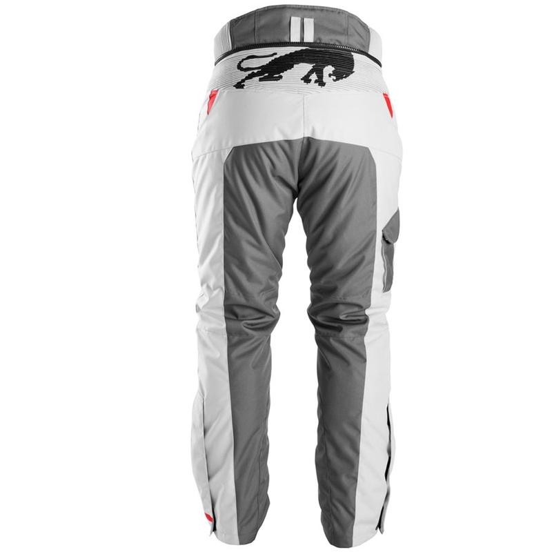 Furygan Killington Motorradhose grau-beige-rot
