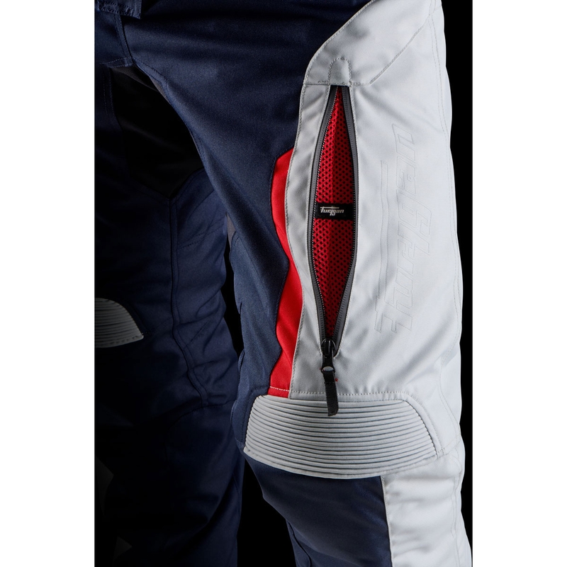 Damen Motorradhose Furygan Killington Lady blau-beige-rot
