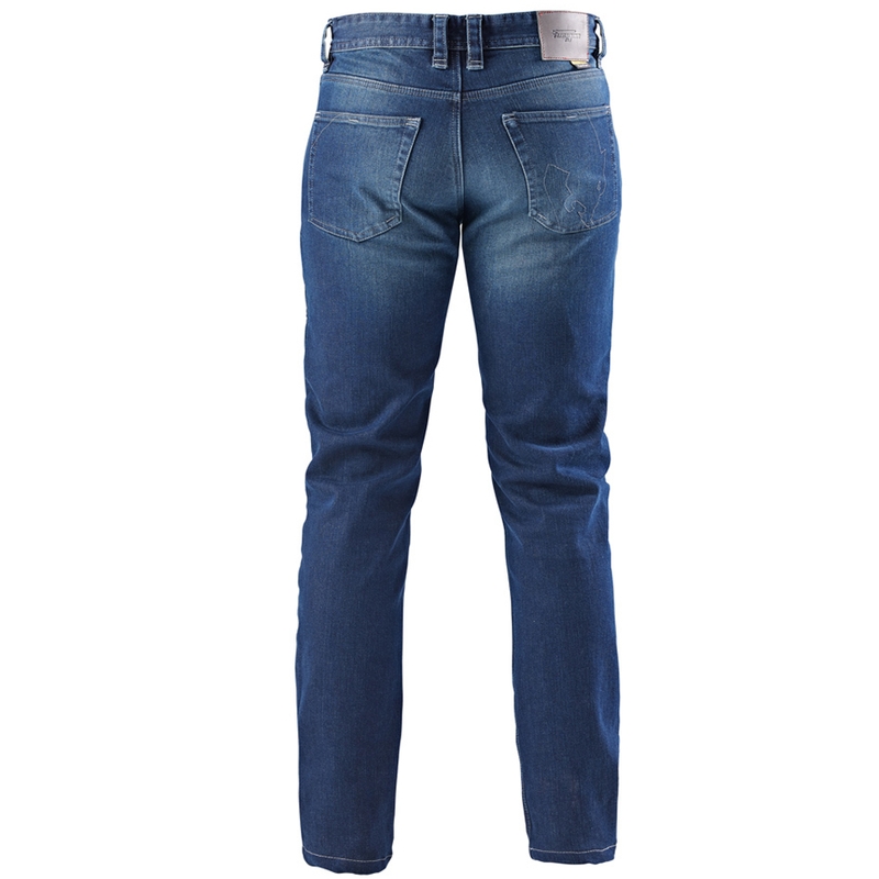 Furygan D12 X Kevlar® Straight Motorradjeans Blau