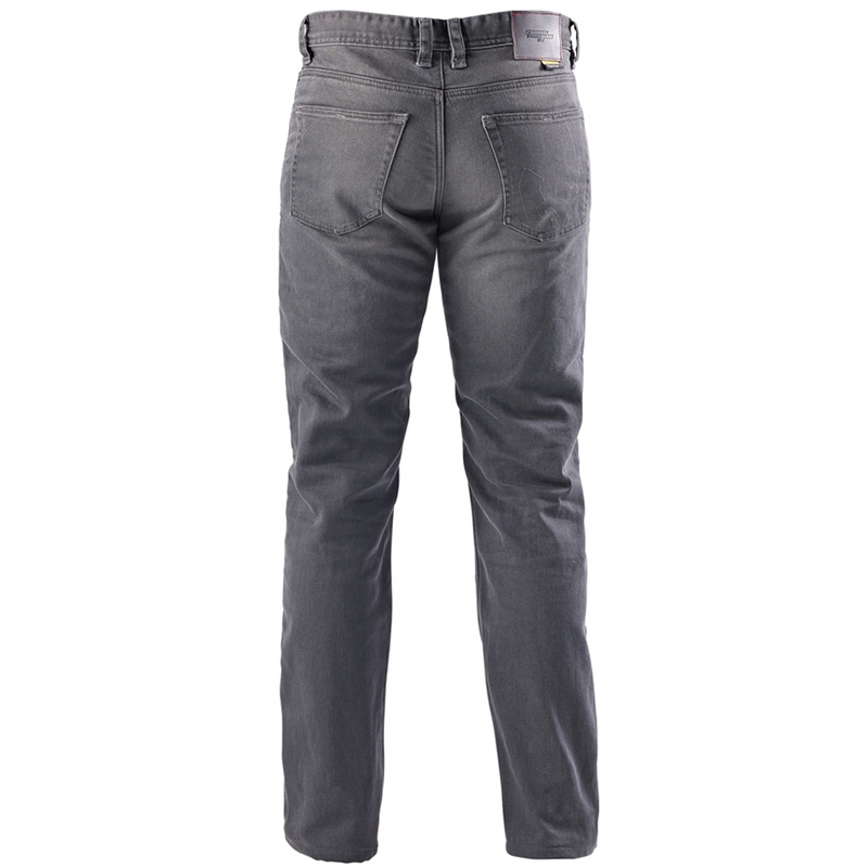 Furygan D12 X Kevlar® Straight Motorradjeans Grau