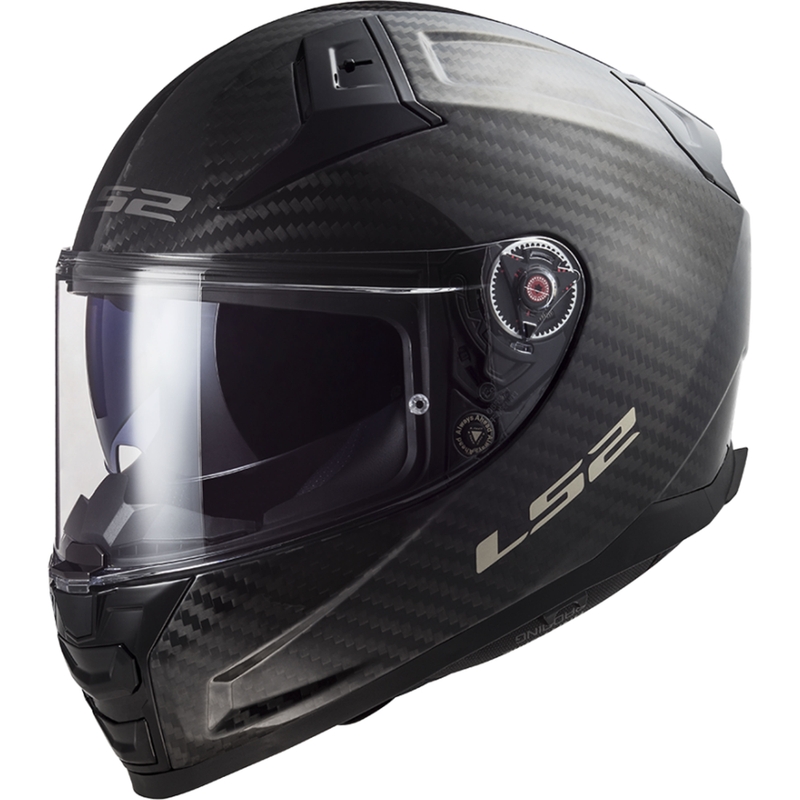 Integralhelm Motorrad LS2 FF811 Vector II Carbon mattschwarz