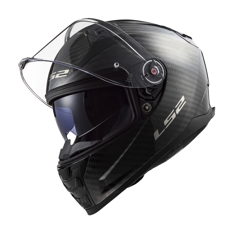 Integralhelm Motorrad LS2 FF811 Vector II Carbon mattschwarz