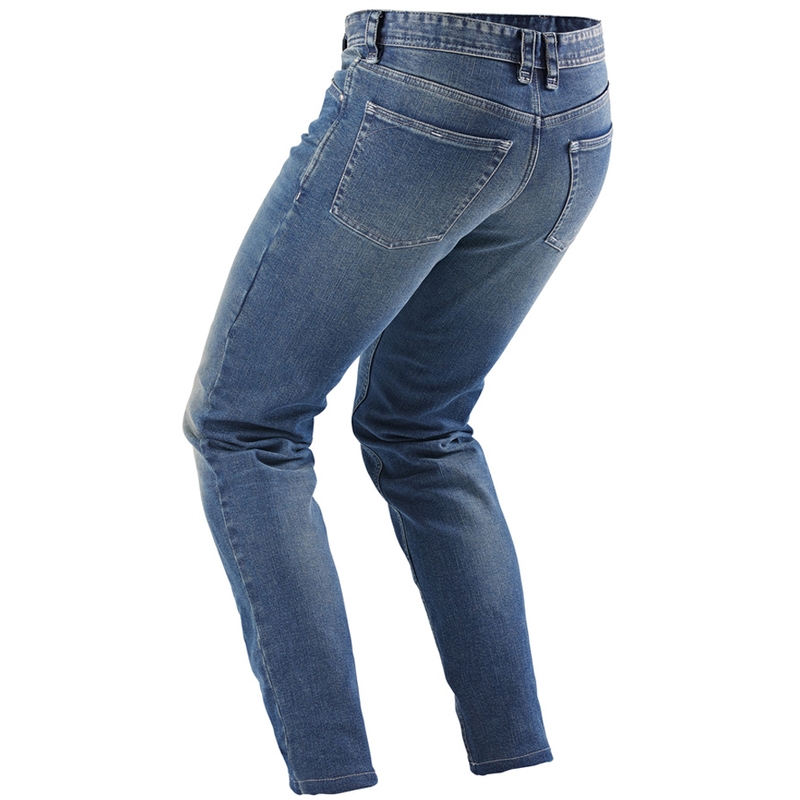 Furygan D12 X Kevlar® Straight Motorradjeans, gewaschenes Hellblau