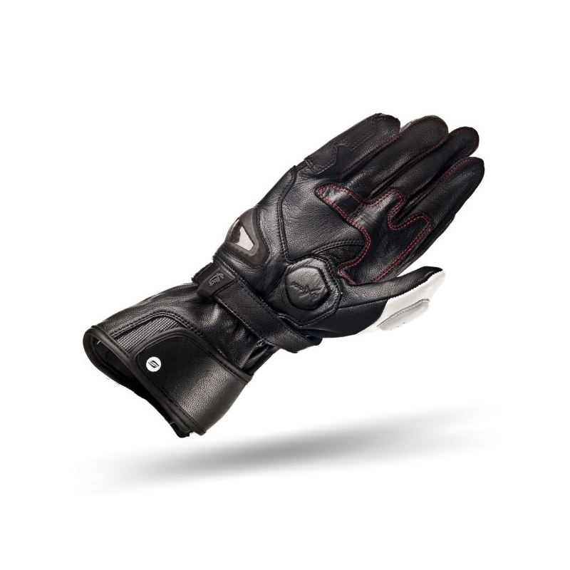 Damenhandschuhe Shima ST-2 weiß-schwarz Ausverkauf