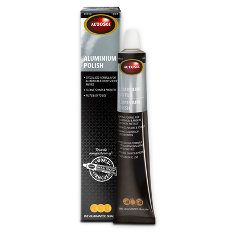 Autosol Aluminium Polish 75 ml Reinigungs- und Polierpaste für Aluminium