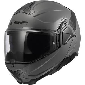 Klappbarer Motorradhelm LS2 FF910 Advant II Solid Nardo grau