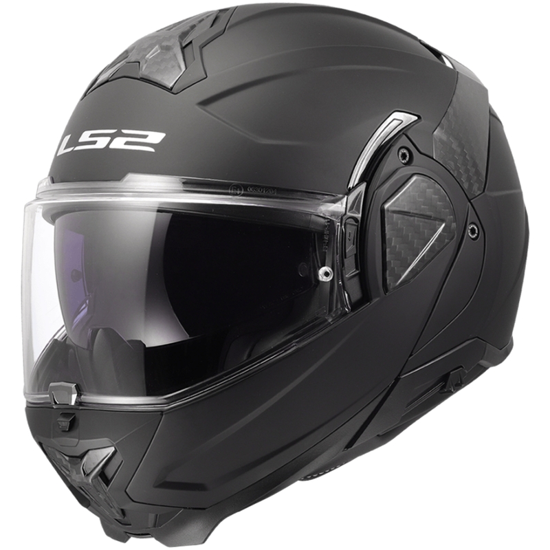 Klapphelm für Motorradfahrer LS2 FF910 Advant II Solid mattschwarz