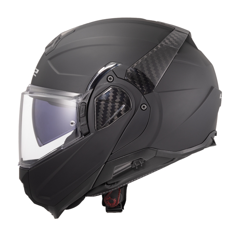 Klapphelm für Motorradfahrer LS2 FF910 Advant II Solid mattschwarz