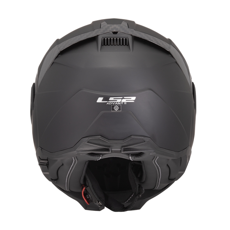 Klapphelm für Motorradfahrer LS2 FF910 Advant II Solid mattschwarz