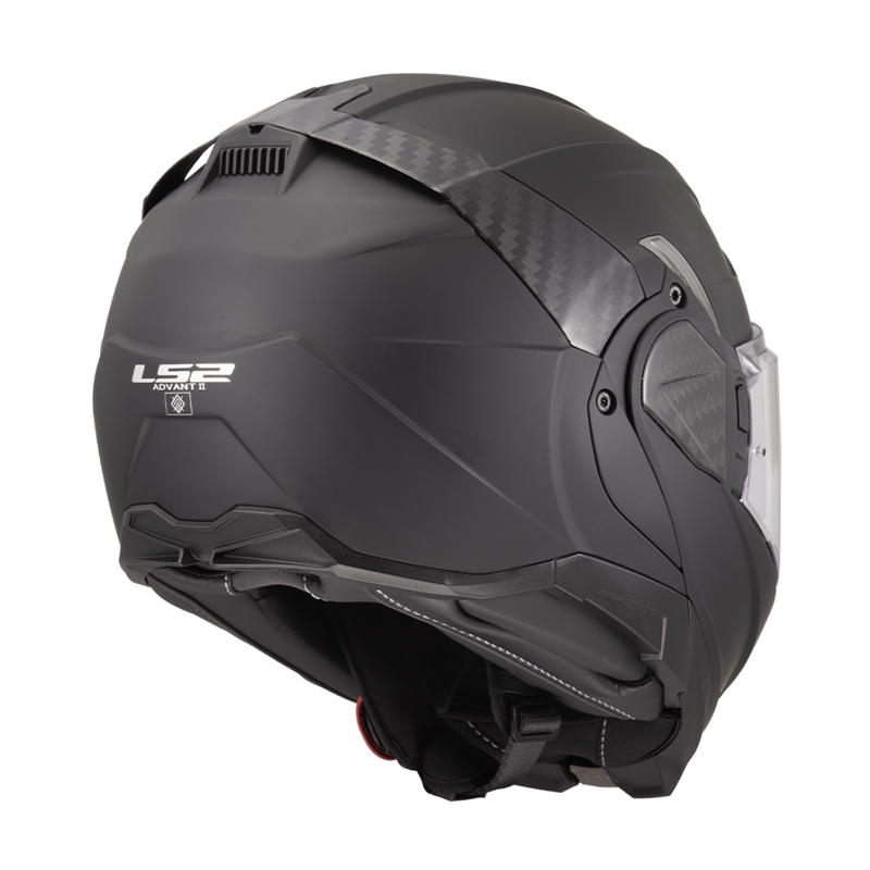Klapphelm für Motorradfahrer LS2 FF910 Advant II Solid mattschwarz