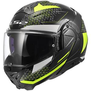 Klappbarer Motorradhelm LS2 FF910 Advant II Astral fluo gelb