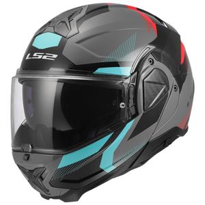 Klappbarer Motorradhelm LS2 FF910 Advant II Triple Nardo grau
