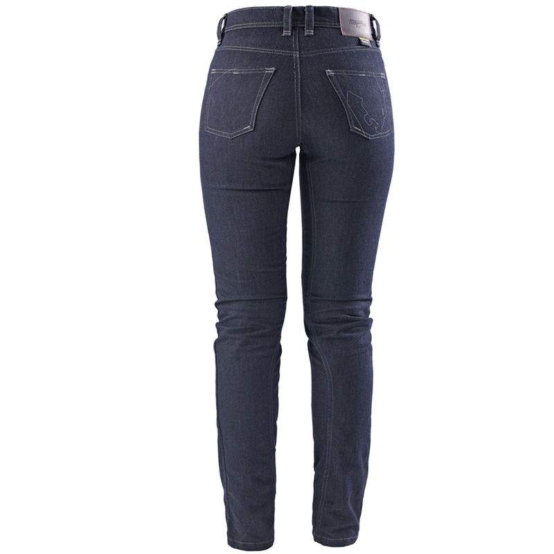 Furygan Nikita X Kevlar® Mom Fit Damen-Motorradjeans Dunkelblau