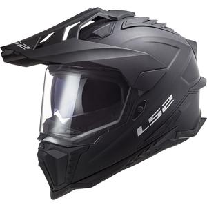Enduro-Motorradhelm LS2 MX701 C Explorer Solid mattschwarz