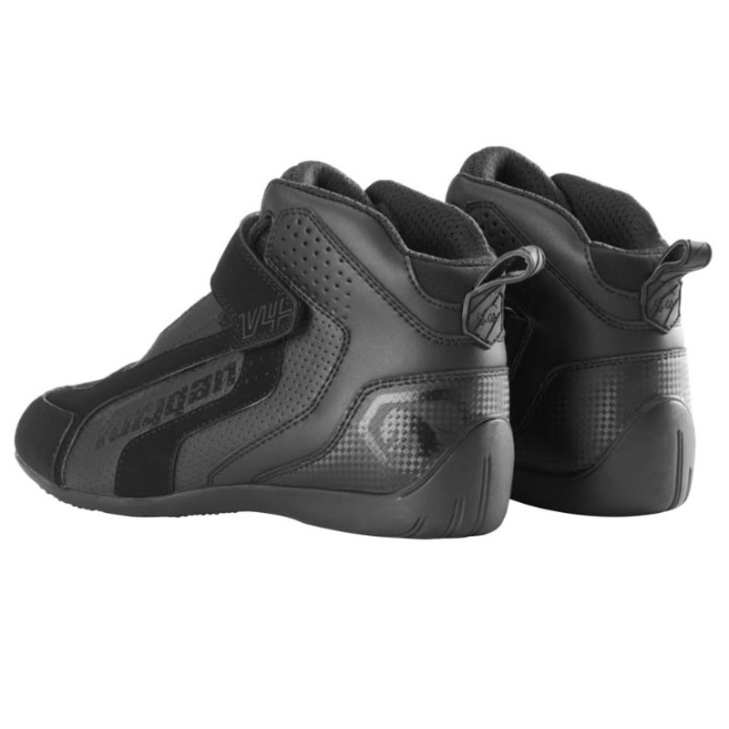 Furygan V4 belüftete Motorradstiefel Schwarz