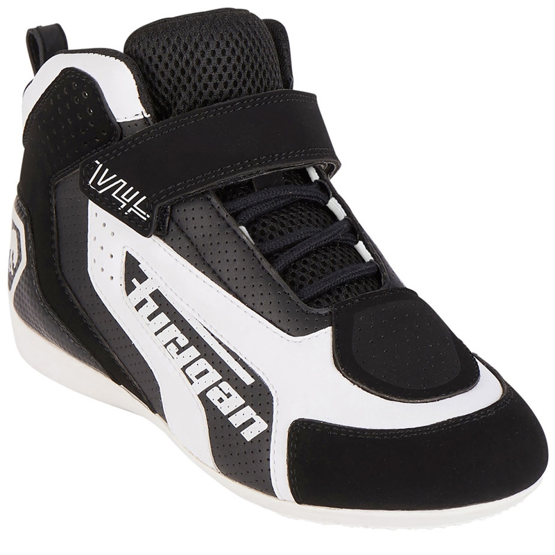 Motorradstiefel Furygan V4 Vented Schwarz-Weiß