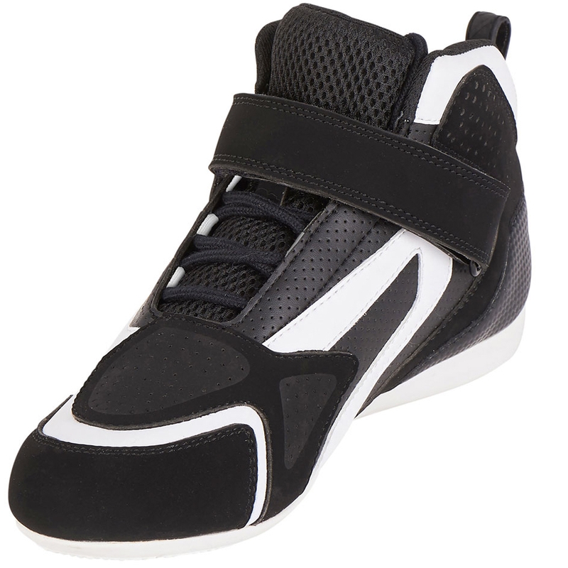 Motorradstiefel Furygan V4 Vented Schwarz-Weiß