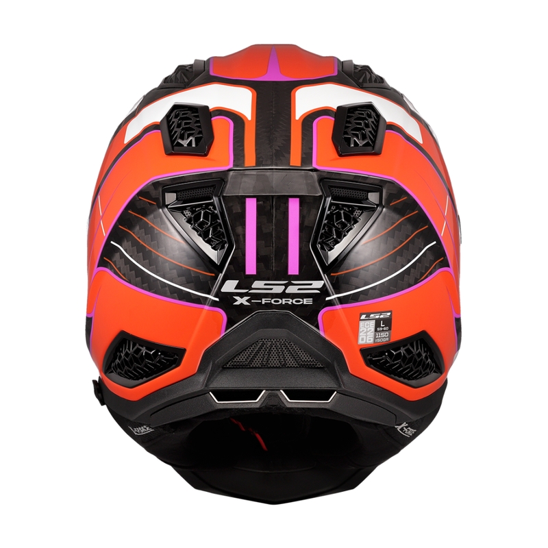 Motocrosshelm LS2 MX703 X-Force Galuo orange